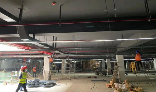 搶干快干抓精品｜江東毛店項目完成地下室安裝樣板多方評審，建筑物電力系統安裝穩步推進